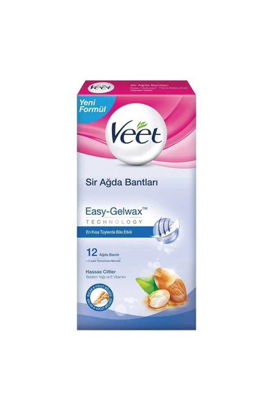 Veet Professional Ağda Bandı Hassas 12'li ürün görseli 1