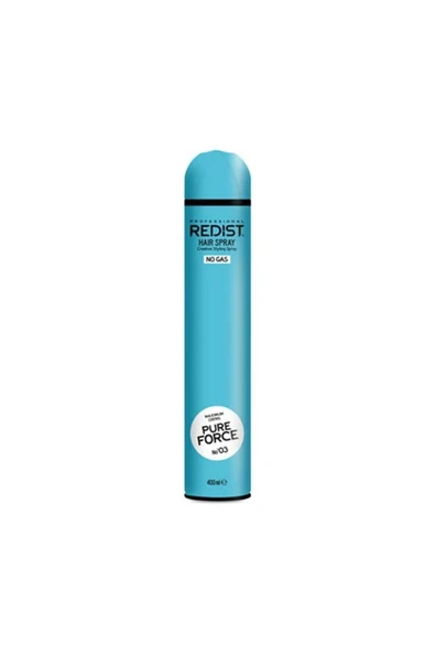 Redist Pure Force No Gas Saç Spreyi No:03 400 Ml ürün görseli 1