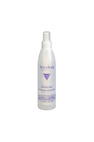 LIVE CLEAN Purple Jewel Defining Spray 250ml - Bukle Biçimlendirici ürün görseli 1