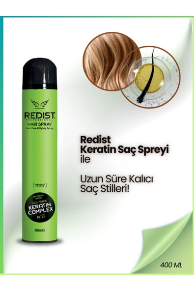 Redist Keratin Saç Spreyi 400 ml ürün görseli 1