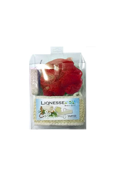 Lionesse Tarko Banyo Seti Bs-001 - Kırmızı ürün görseli 1