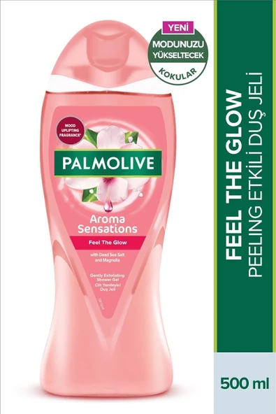 Palmolive Aroma Sensations Feel The Glow Peeling Etkilli Banyo ve Duş Jeli 500 ml ürün görseli 1