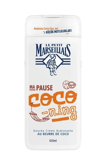 Le Petit Marseillais Bonheur Serisi Hindistan Cevizi Duş Jeli 650 Ml ürün görseli 1
