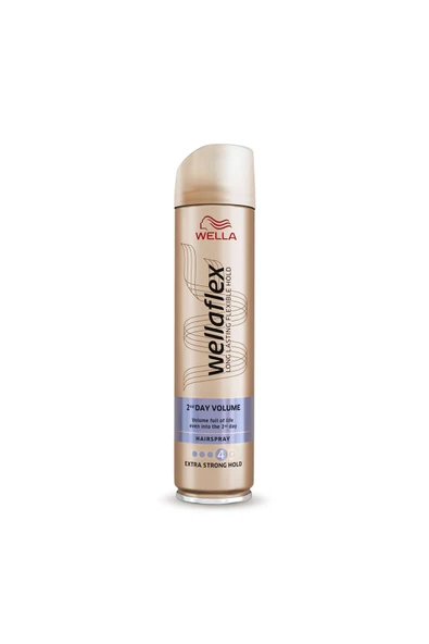 Wella Wellaflex 2 Days Volume 2 Gün Boyunca Hacim Veren Saç Spreyi Extra Strong Hold 250 ml - 4/5 Hold ürün görseli 1