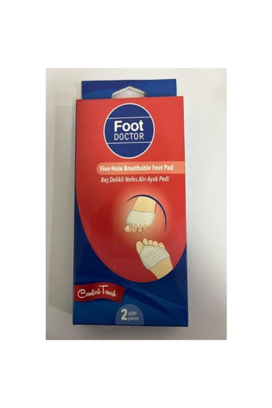 Foot Doctor Beş Delikli Nefes Alır Ayak Pedi 2 Adet ürün görseli 1