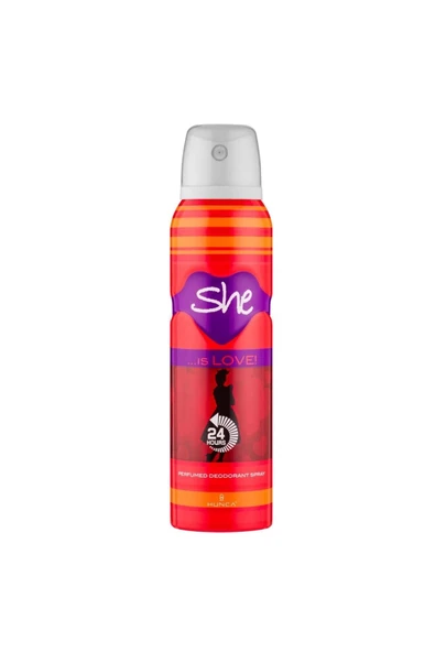 She Deodorant Kadın 150 ml Love ürün görseli 1