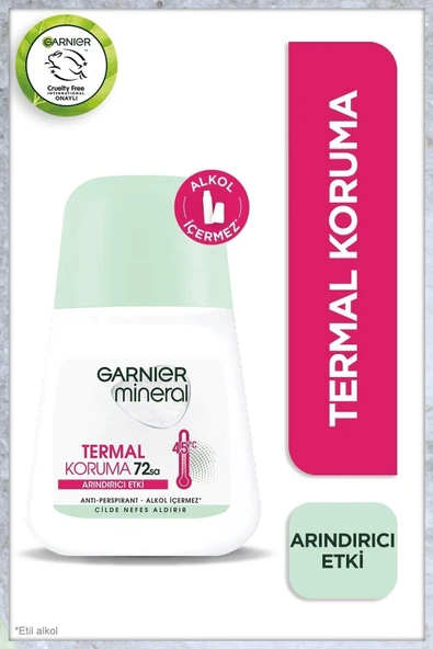 Garnier Mineral Termal Koruma Kadın Roll-On Deodorant 3600541928930 ürün görseli 1