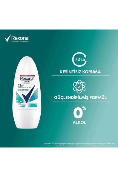 Rexona Kadın Roll On Shower Fresh 50ML ürün görseli 1