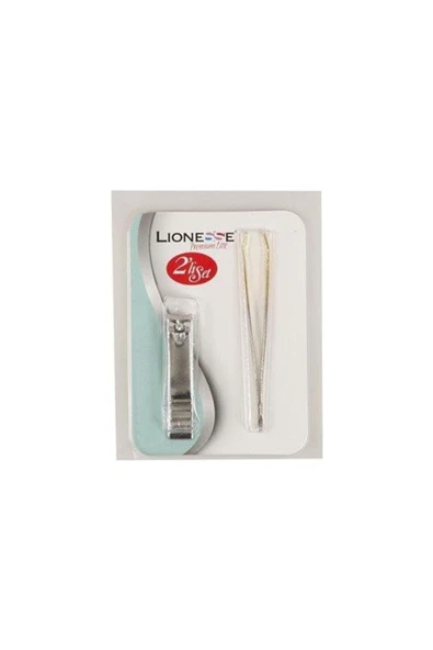 Lionesse Tarko Lionesse Tırnak Makası Ve Cımbız 2'Li Set 5108 ürün görseli 1