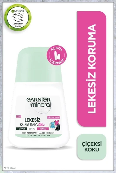 Garnier Mineral Lekesiz Koruma Roll-on Deodorant ürün görseli 1