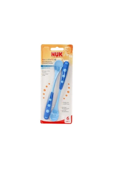 Nuk Easy Learning Beslenme Kaşığı 2'li Yeşil ürün görseli 1