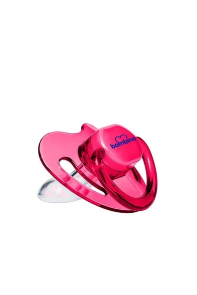 Bambino Silikon Damaklı Emzik Pembe ürün görseli 1