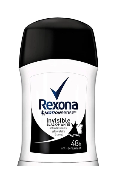 Rexona Invisible Black White Kadın Stick Deodorant 40 ml ürün görseli 1
