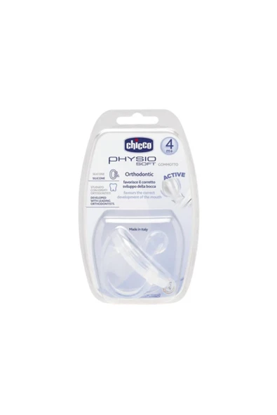 Chicco Physio Soft Silikon 4+ Ay Emzik ürün görseli 1