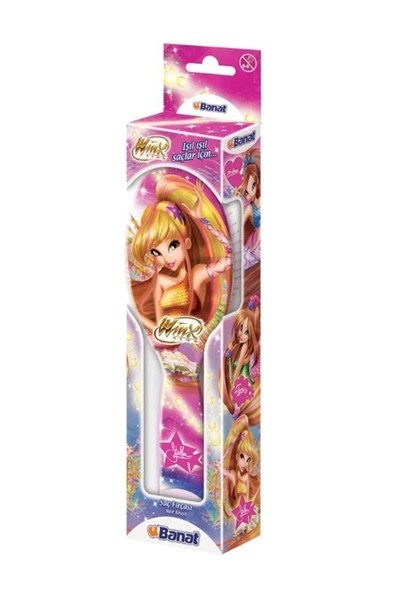 Banat Winx Club Çocuk Saç Fırçası 8690555660822 ürün görseli 1