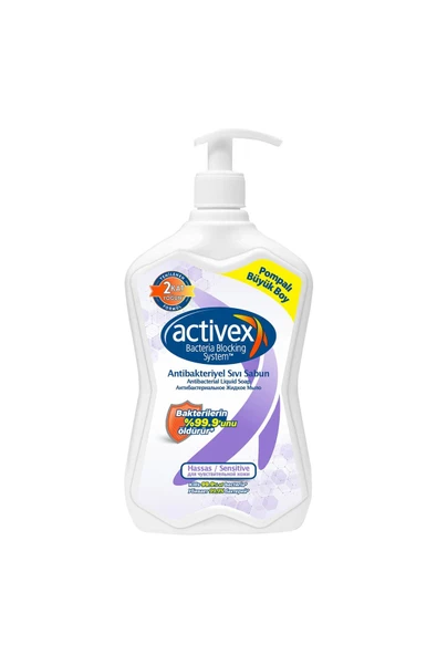 Activex Antibakteriyel Sıvı Sabun Hassas 700 ml ürün görseli 1