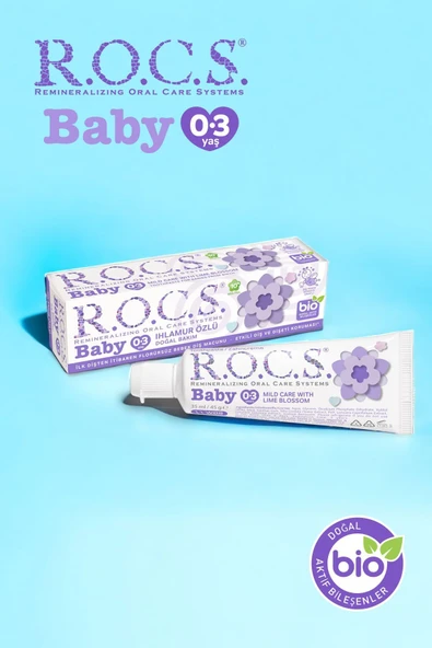 R.O.C.S. Baby 0-3 Yaş Diş Macunu Ihlamur Özlü 35 Ml ürün görseli 1