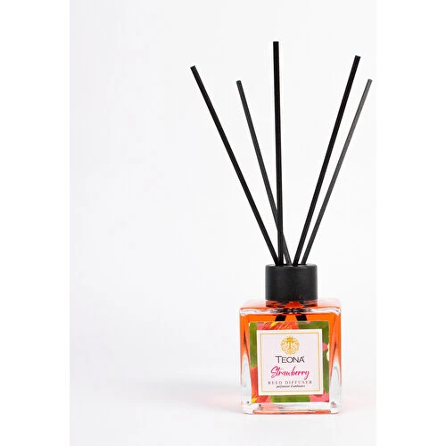 TEONA Teona Strawberry Bambu Çubuklu Oda Kokusu 110 ml ürün görseli 1