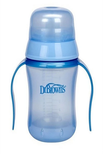 Dr Browns Dr. Brown's Silikon Uçlu Bardak 6+ Ay Mavi ürün görseli 1