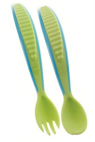 Neavita Bebeğinize Özel Kaşık Çatal Seti (bpa%0) 6 Ay+ / Yeşil ürün görseli 1