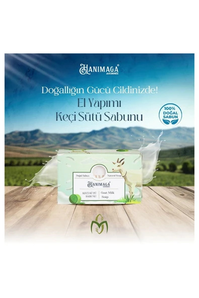 Hanımağa Akdeniz Keçi Sütü Sabunu 100 Gr,keçisütü ürün görseli 1