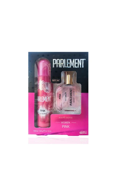 Parlement Pink Kadın 50 ml Parfüm 150 ml Deodorant Gif Set ürün görseli 1
