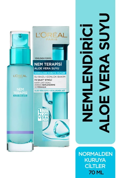 L'Oreal Paris Paris Nem Terapisi Aloe Vera Suyu Kuru Cilt ürün görseli 1