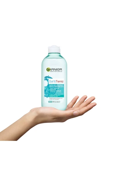 Garnier Saf & Temiz Micellar Kusursuz Makyaj Temizleme Suyu 400ml ürün görseli 1