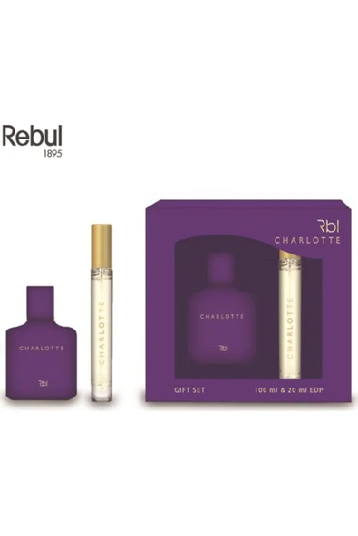Rebul Rbl Charlotte 100ml Edp/ 20ml Edp Kofre ürün görseli 1
