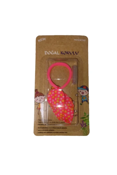 Headlice Stopper Bit Tokası Doğal Kokulu Fosforlu Pembe ürün görseli 1