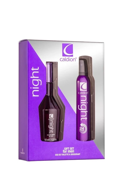 Caldion Night Edt 100 ml Erkek Parfümü 150 ml Deodorant Set ürün görseli 1