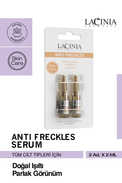 Lacinia Anti Freckles 2'li Cilt Bakım Serumu Çil Leke Karşıtı ürün görseli 1