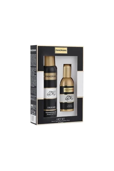 Panaroma Panorama Girl Kadın Seti 100 ml Edt 150 ml Spray Deodorant ürün görseli 1