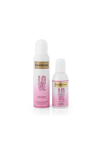 Panaroma Panorama Lo Ve For Women Eau De Women Kadın Parfüm Set ürün görseli 1