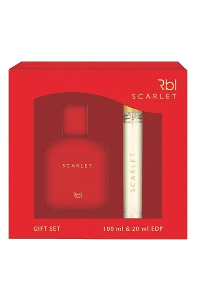Rebul Rbl Scarlet 100 ml Edp/ 20ml Edp Kofre ürün görseli 1