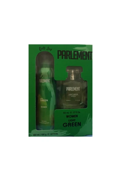 Parlement Parlament Women Lıght Green Gıft Set Parfüm Ve Deodorant ürün görseli 1