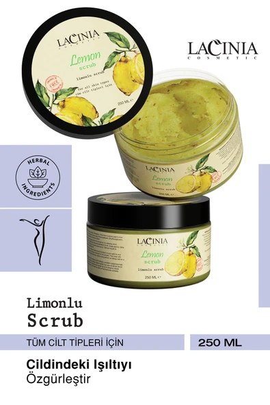 Lacinia Limonlu Scrub 250 Ml ürün görseli 1
