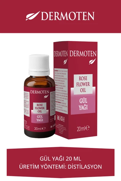 Dermoten Gül Yağı 20 ml ürün görseli 1