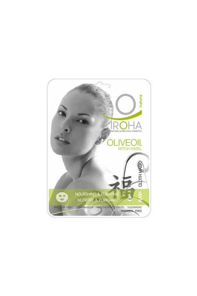 Iroha Nature Anti-aging And Nourishing Olive Oil Witch Hazel Maske 23 ml ürün görseli 1