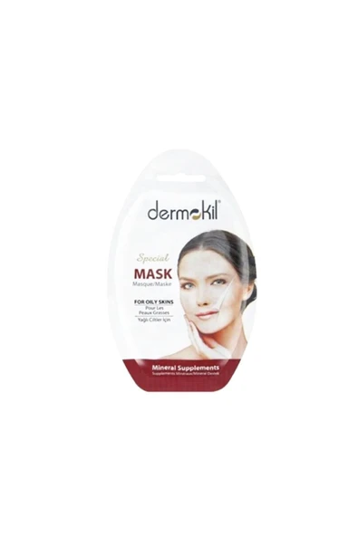 Dermokil Special Yağlı Ciltler Için Tek Kullanımlık Maske 15 Ml ürün görseli 1