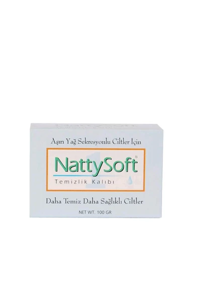 NATTYSOFT Aşırı Yağ Sekresyonlu Ciltler Için Temizleme Kalıbı 100 gr ürün görseli 1