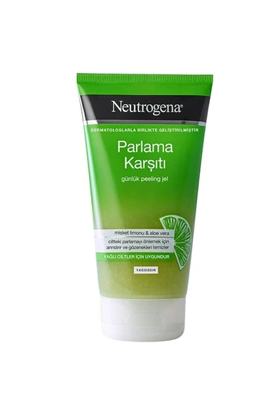 Neutrogena Parlama Karşıtı Günlük Peeling Jel 150 ml (YAĞLI CİLTLER İ?ÇİN) ürün görseli 1