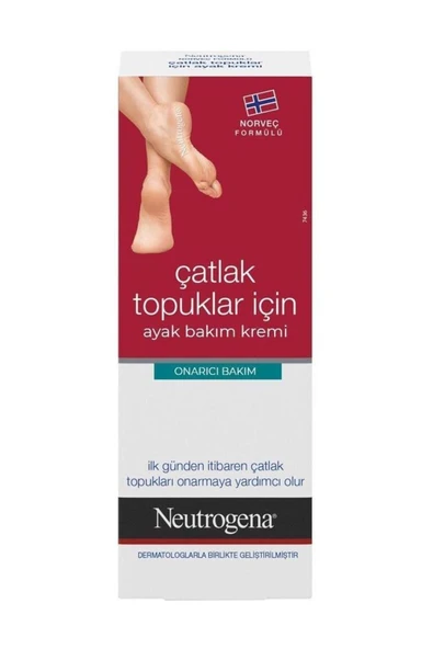 Neutrogena Norveç Formülü Çatlak Topuk Ayak Kremi 50 Ml ürün görseli 1