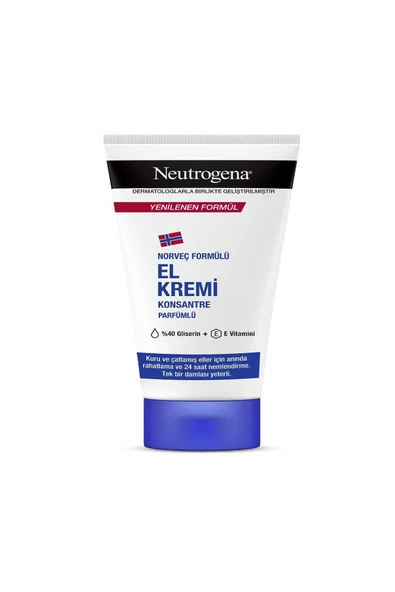 Neutrogena Norveç Formülü Parfümlü El Kremi 50 ml ürün görseli 1