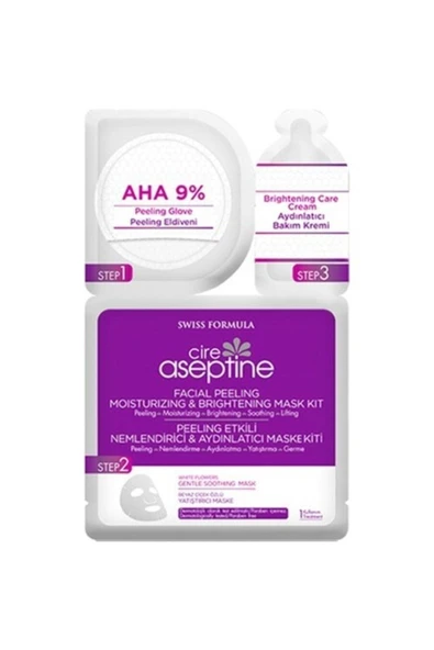 CIRE ASEPTINE Peeling Etkili Nemlendirici & Aydınlatıcı Yüz Maskesi ürün görseli 1