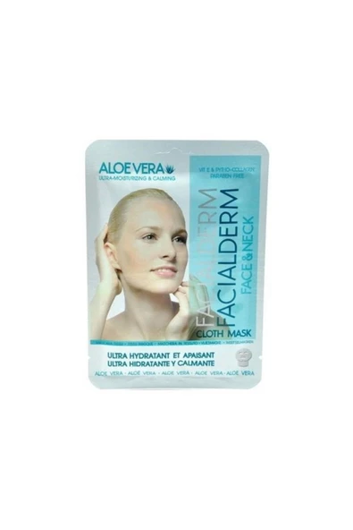 Facialderm Aloe Vera Içerikli Yüz Ve Boyun Maskesi 33 ml ürün görseli 1