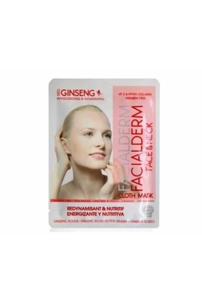 Facialderm Kırmızı Ginseng Içerikli Yüz Ve Boyun Maskesi 33 ml ürün görseli 1