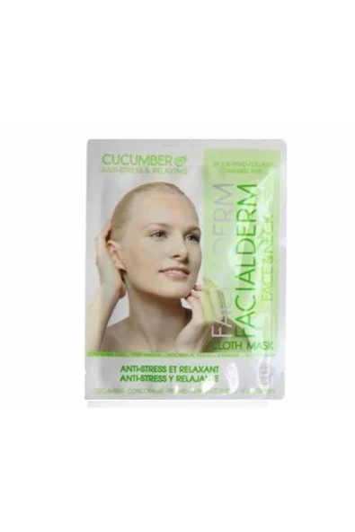 Facialderm Salatalık Ve Doğal Ekstreler Içeren Rahatlatıcı Yüz Maskesi 33 ml ürün görseli 1