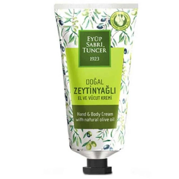 Eyüp Sabri Tuncer Eyüp Sabri Tuncer El ve Vücut Kremi 50 ml Doğal Zeytinyağlı 8691685020791 Yüz Kremi ürün görseli 1