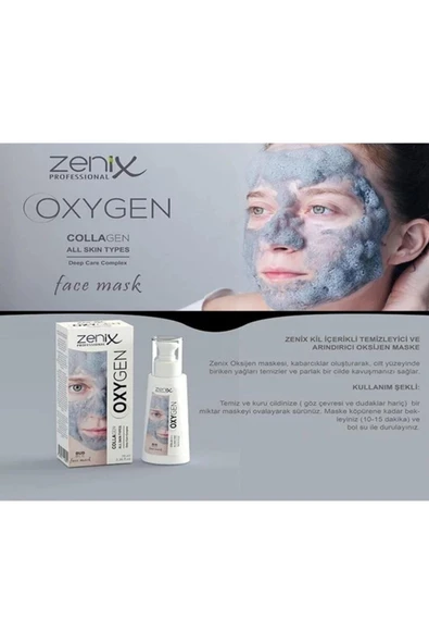 Zenix Oxygen Face Mask 70 ml - Resim 2